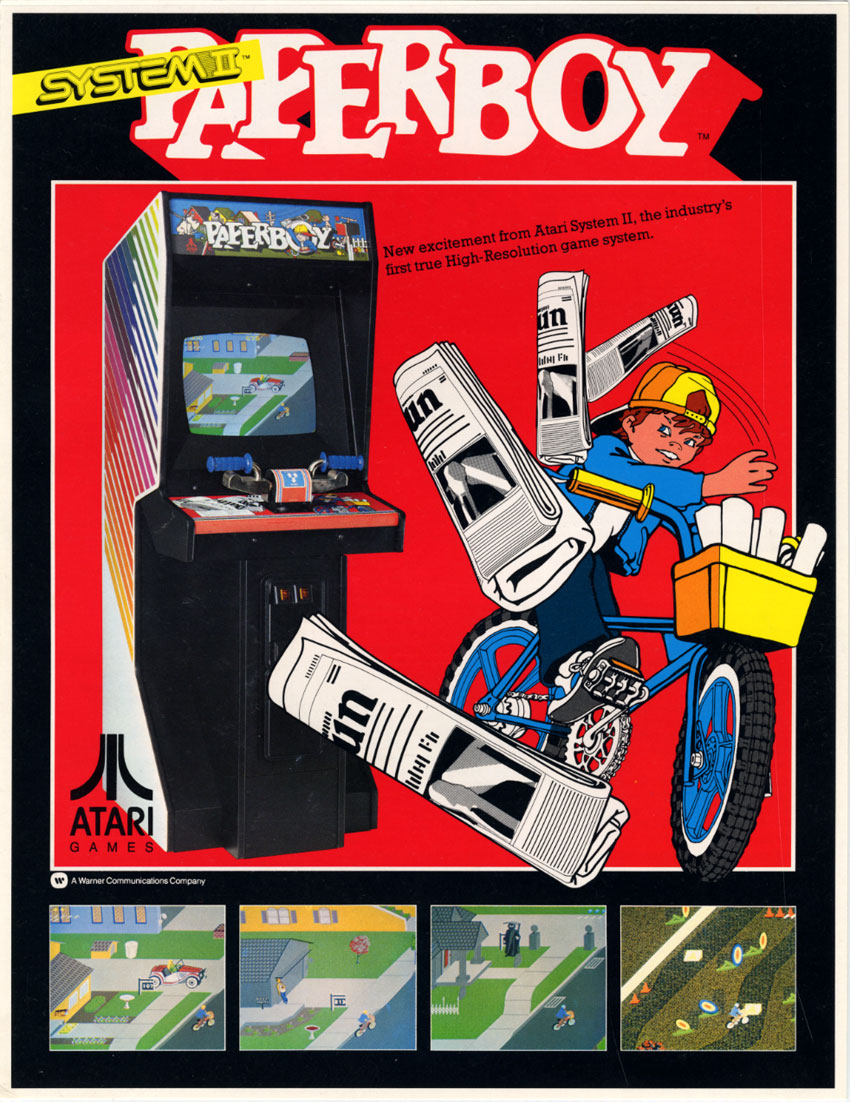 original paperboy game